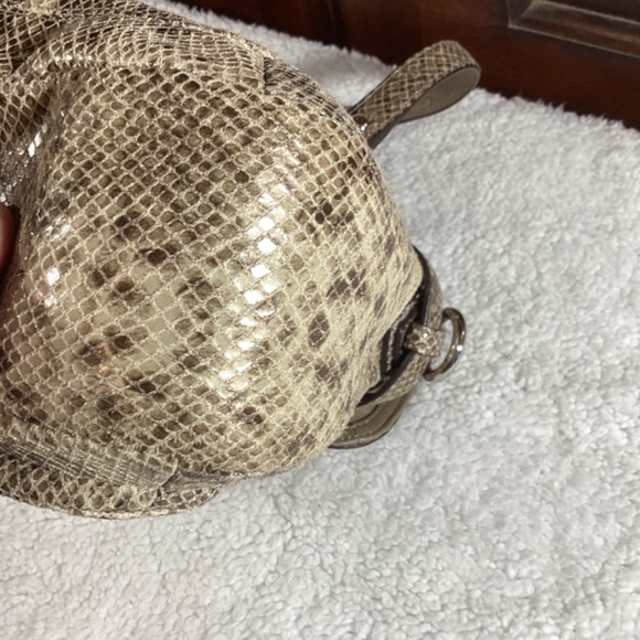 Coach Exotic Snakeskin Campbell Satchel - Picture 7 of 11